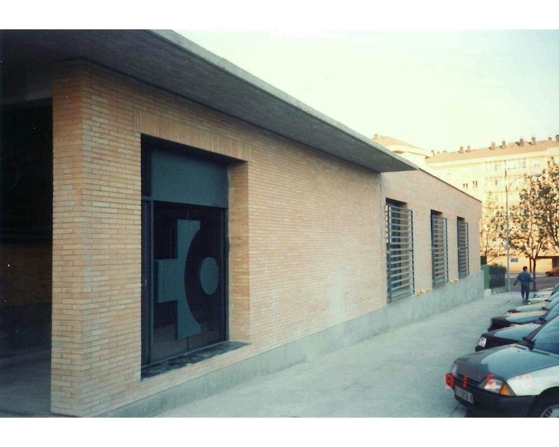 Centro Asistencia Primaria Vitoria-Gasteiz (Alava) 1990 imagen exterior Arquitecto Vitoria Gasteiz
