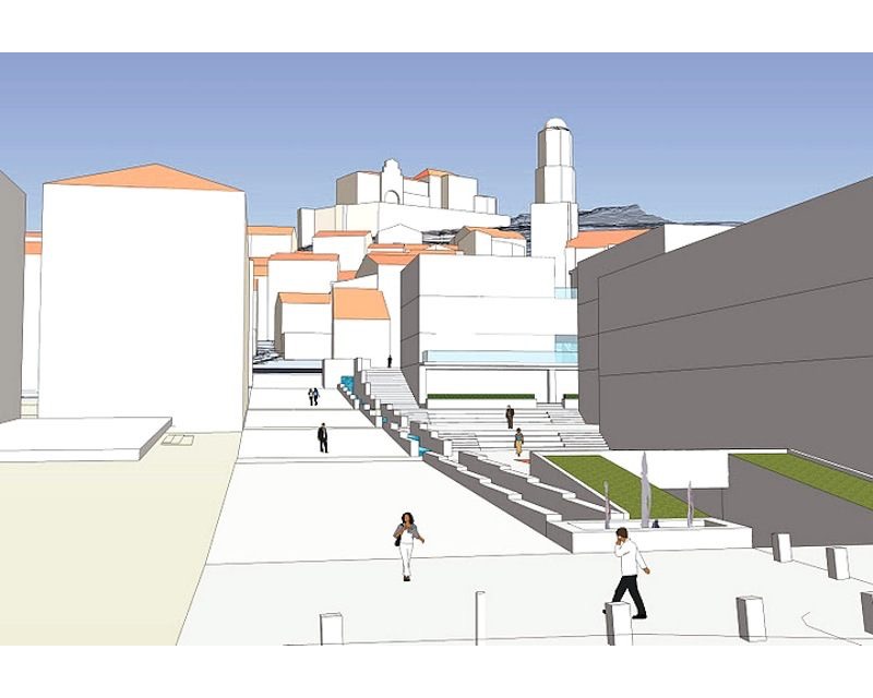 Ordenacion Urbana Labastida (Alava) 2011 perspectiva Arquitecto Vitoria Gasteiz